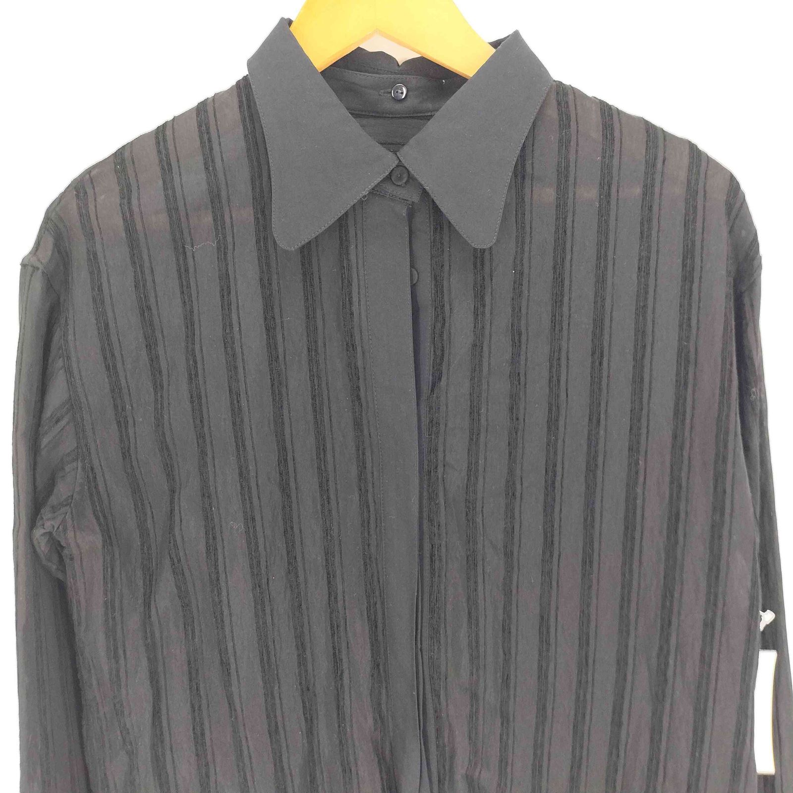 トゥデイフル TODAYFUL 21AW Sheerstripe Shirts Dress シアー シャツ 