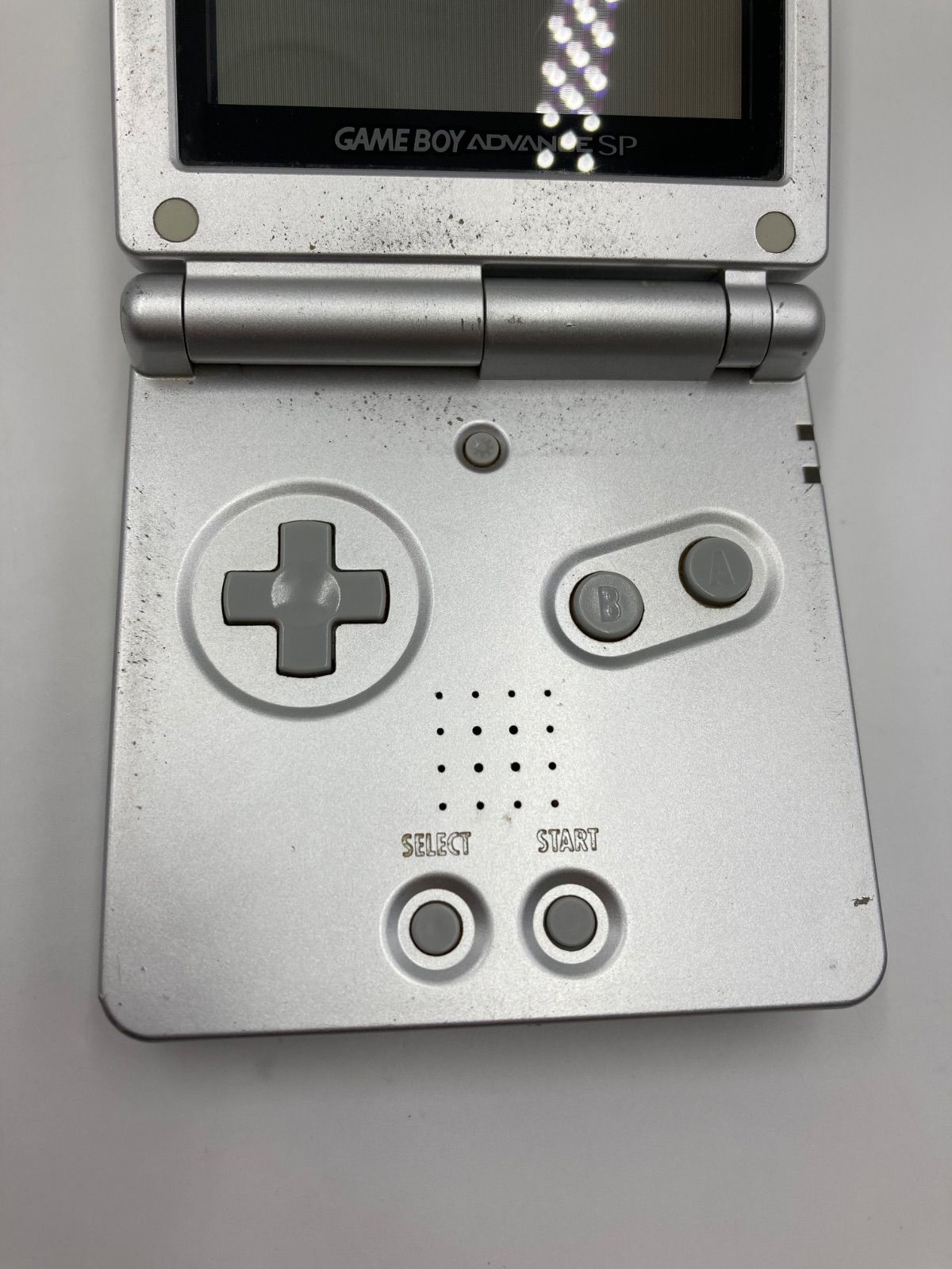 任天堂 Nintendo ゲームボーイアドバンスSP 本体 プラチナシルバー 1105-410 UP786_INFO