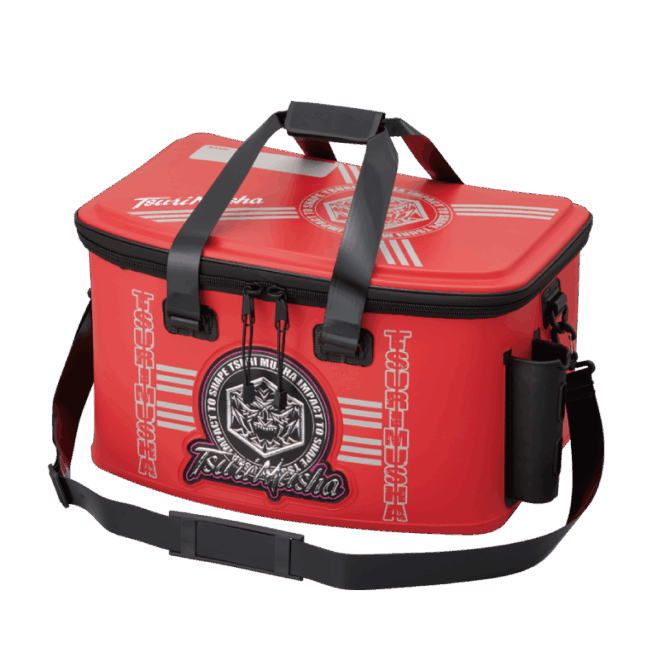 釣武者 MUSHA グローRタックルバッグ 50 レッド 釣具