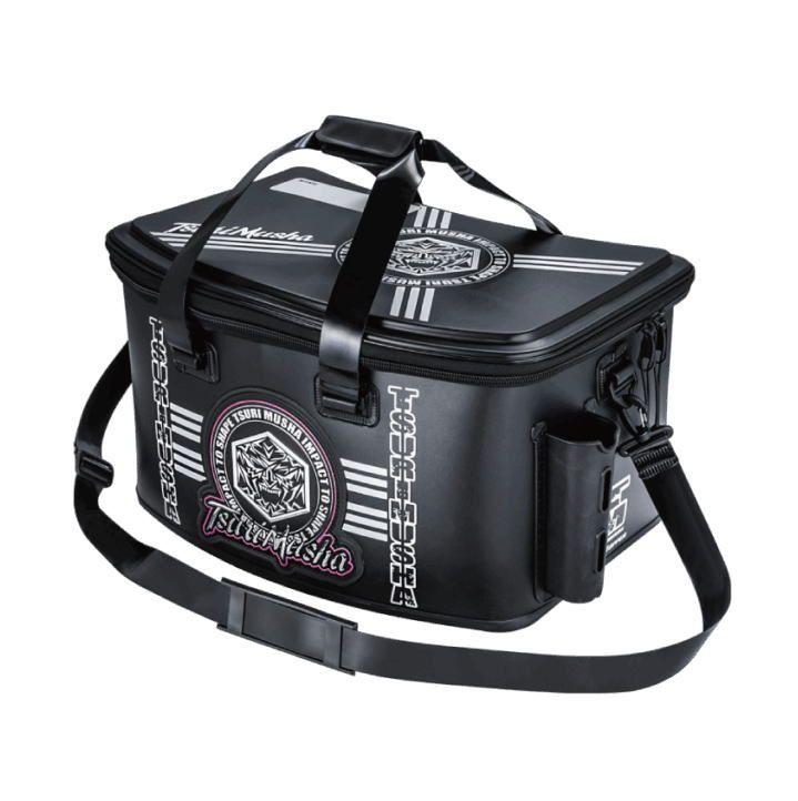 釣武者 MUSHA グローRタックルバッグ 50 ブラック 釣具