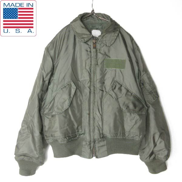 1992年製 実物 米軍 CWU-45 P フライトジャケット L アラミド トップガン マーヴェリック 90s アメリカ製 ミリタリー ジャケット ビンテージ D152