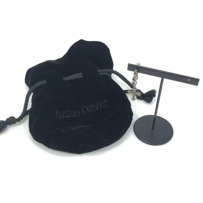 品 Justin Davis ジャスティンデイビス CONSTANTINE CROSS PIERCE SEJ826 2 コンスタンティン クロス ピアス 192-251105-na-04-tag