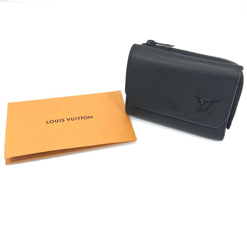 品 LOUIS VUITTON ルイ ヴィトン アエログラム ポルトフォイユ パイロット M81740 三つ折り財布 179-251105-na-07-tag