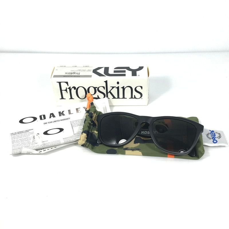 品 OAKLEY オークリー FROGSKINS SUNGLASSES 24-437 フロッグスキン サングラス アイウェア 203-251105-na-18-tag