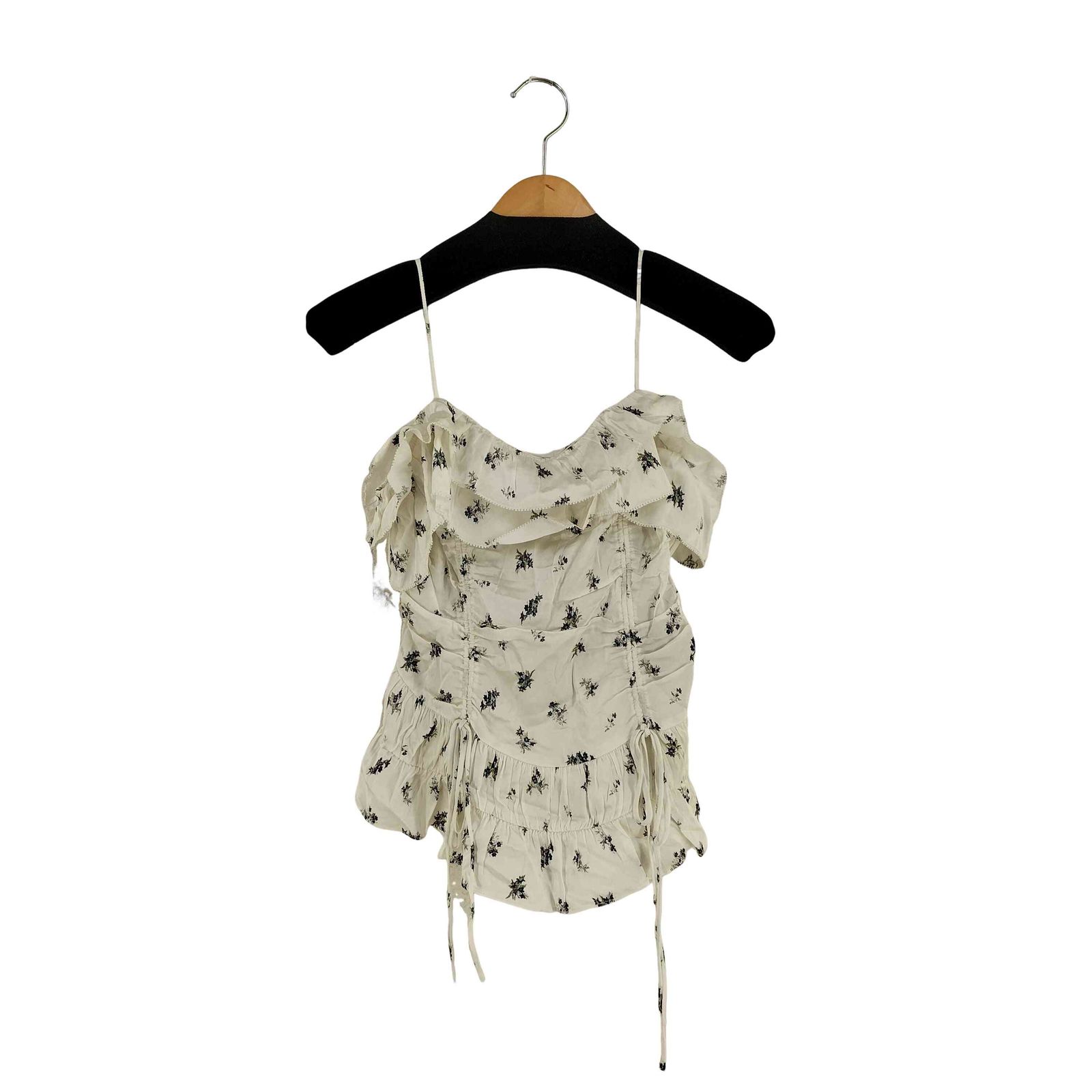 ガニー Ganni Printed Satin Slip Top レディース 36