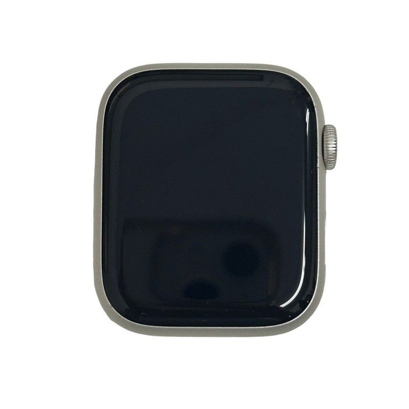 Apple Watch Series 7 45mm MKJQ3J A GPS Cellularモデル -判定 最大容量97％ スターライト アルミニウムケース 42510R30