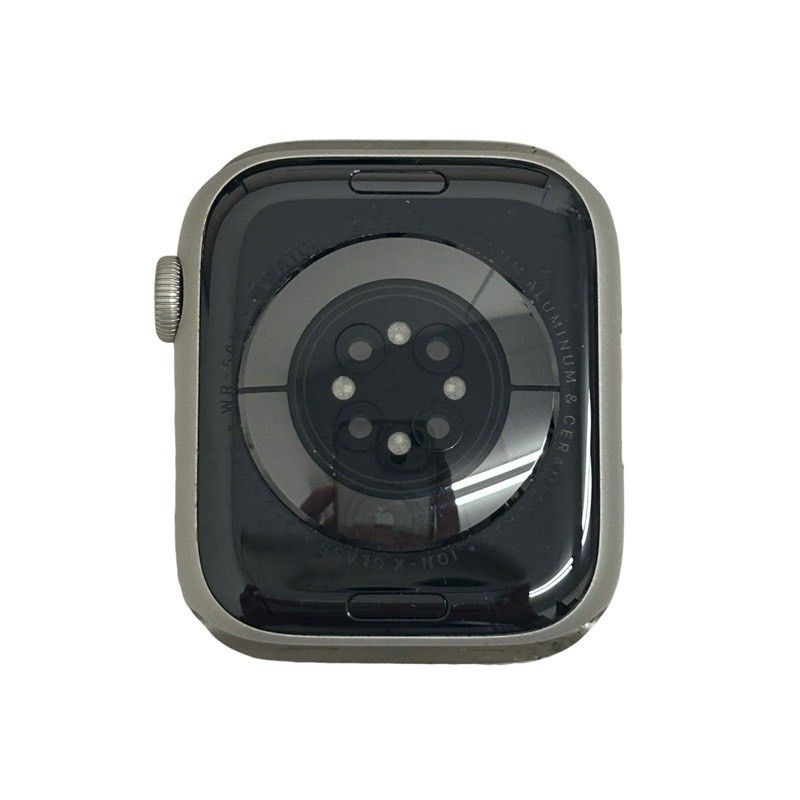 Apple Watch Series 7 45mm MKJQ3J A GPS Cellularモデル -判定 最大容量97％ スターライト アルミニウムケース 42510R30 WWW_OPDRERGINERDOGAN_COM