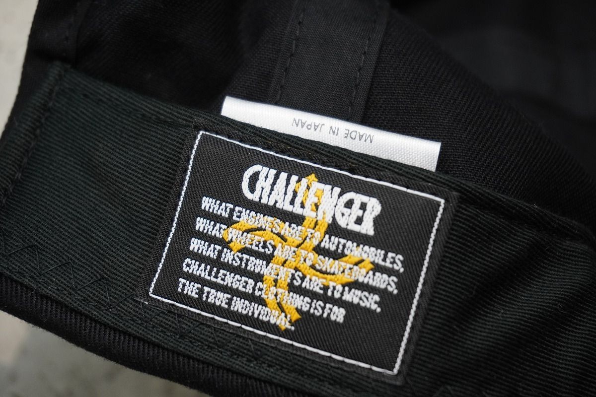  正規 25 AW チャレンジャー CLASSIC ROSE CAP クラシック ローズ キャップ CLG-AC 025-054 黒 1031 P ベースボールキャップ キャップ
