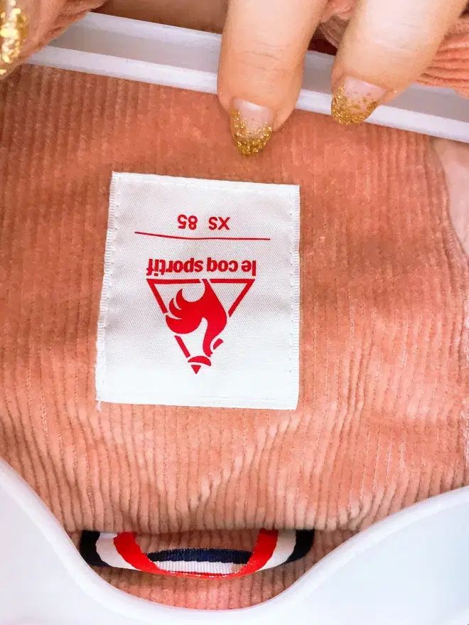 モンヴィンテージ XS S ルコックスポルティフ レディース ダウンコーデュロイ オーバーサイズ ダウンジャケット GULLKHAN_COM