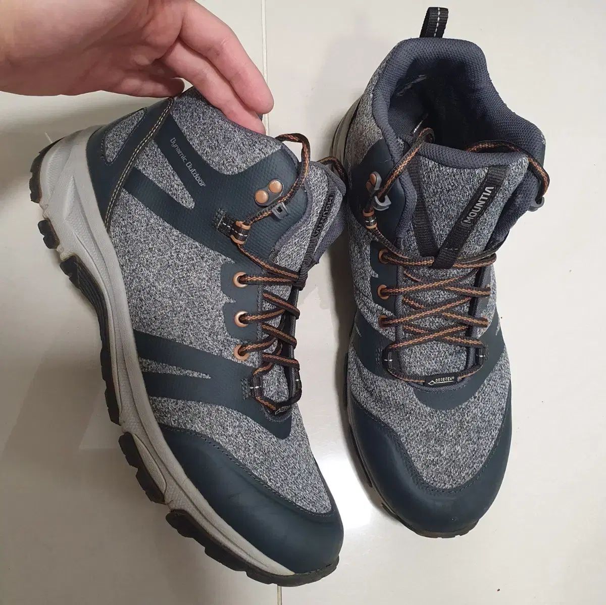 マウンティア Gクッキー 1 ゴアテックス ミッドカット 軽量登山靴 トレッキングシューズ 285