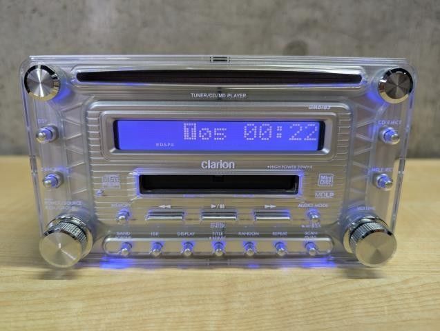 !! Z2698-R1 クラリオン clarion 2DIN CD MD デッキ DMB165 アゼスト