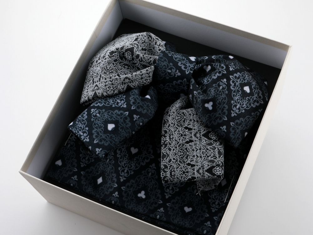 七五三 七歳用 結び帯 大寸 ブラック da 251 4 七五三 季節 年中行事 キッチン 日用品 その他