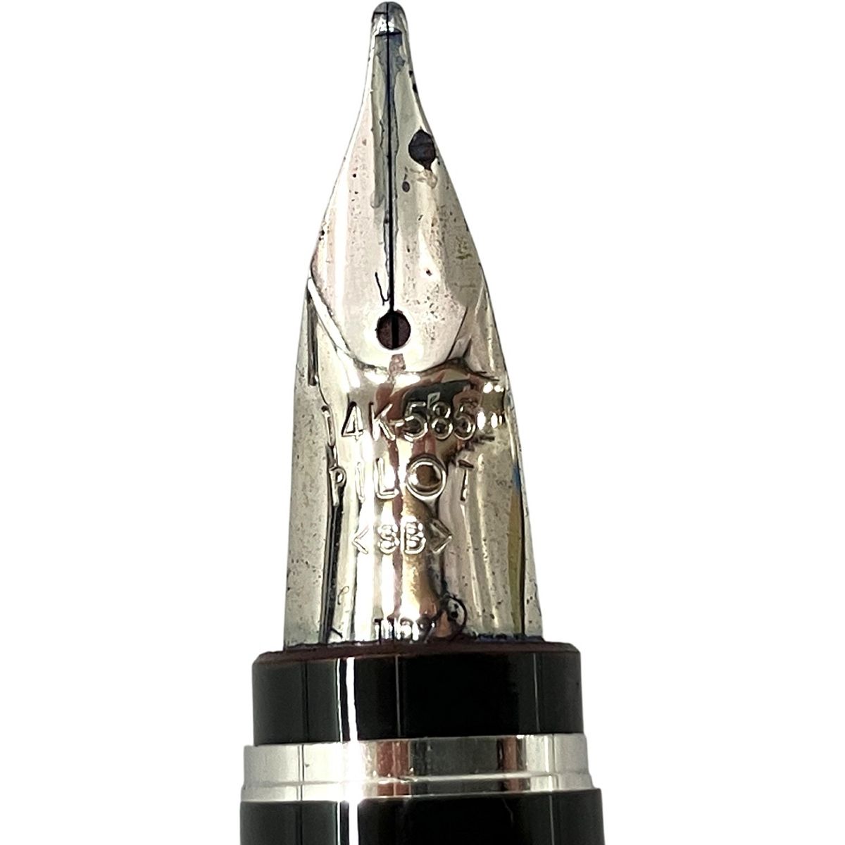  PILOT パイロット SB 太字 軟 万年筆 ペン先 14 K 585 万年筆 万年筆 インク