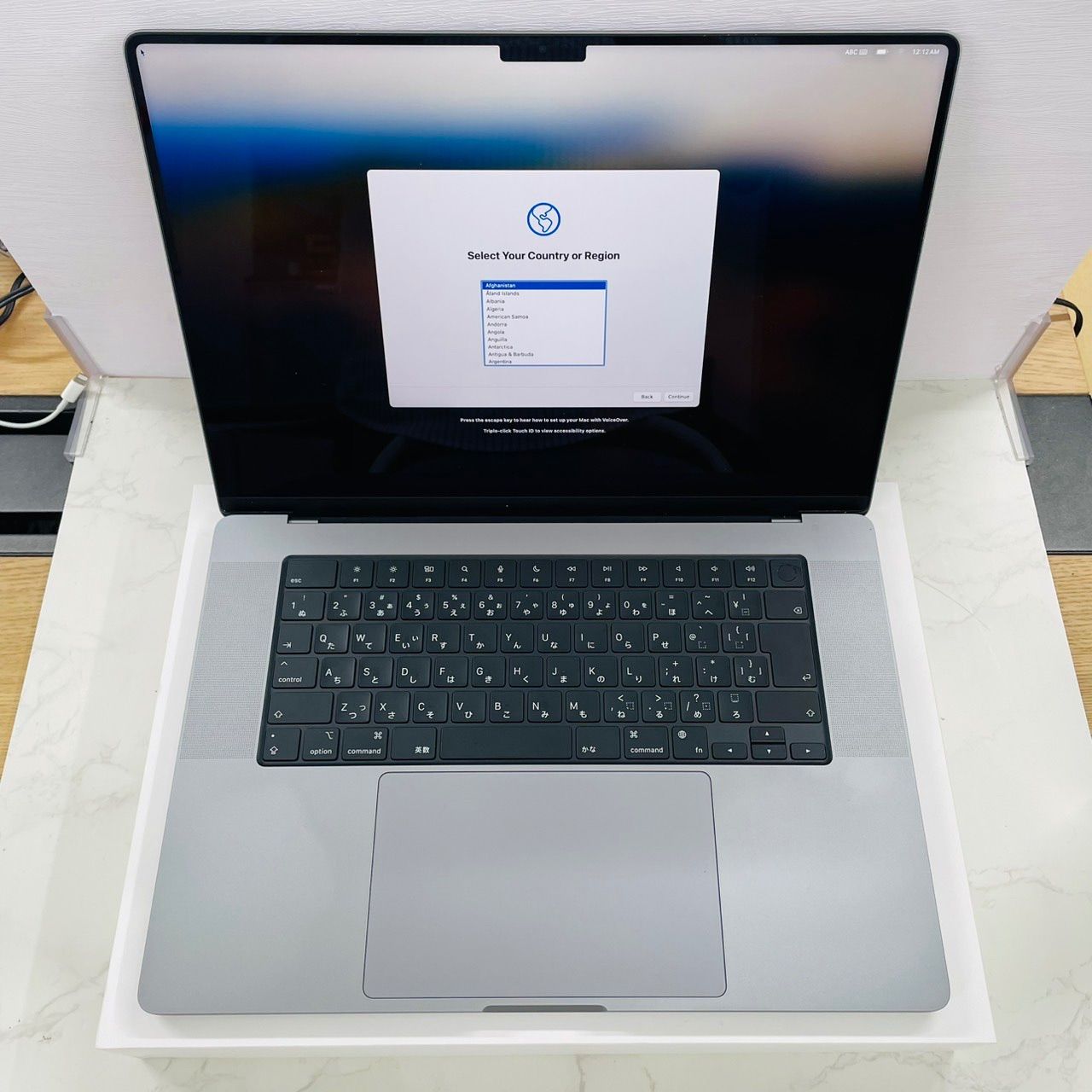 MacBook Pro 2021 16インチ M1 Pro16GB 512GB 10コア 16コアGPU スペースグレイ FK183J A 充放電49回 バッテリー98 WW5973 2025 5 6