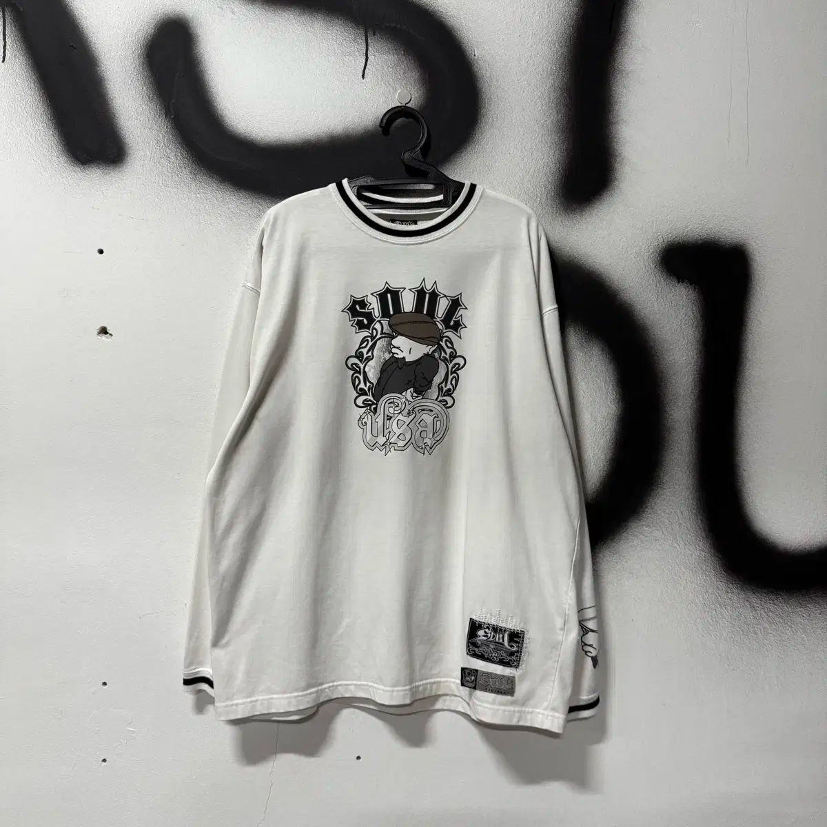 ロングスリーブ T シャツ ヴィンテージ ロンt FOXロングスリーブT
