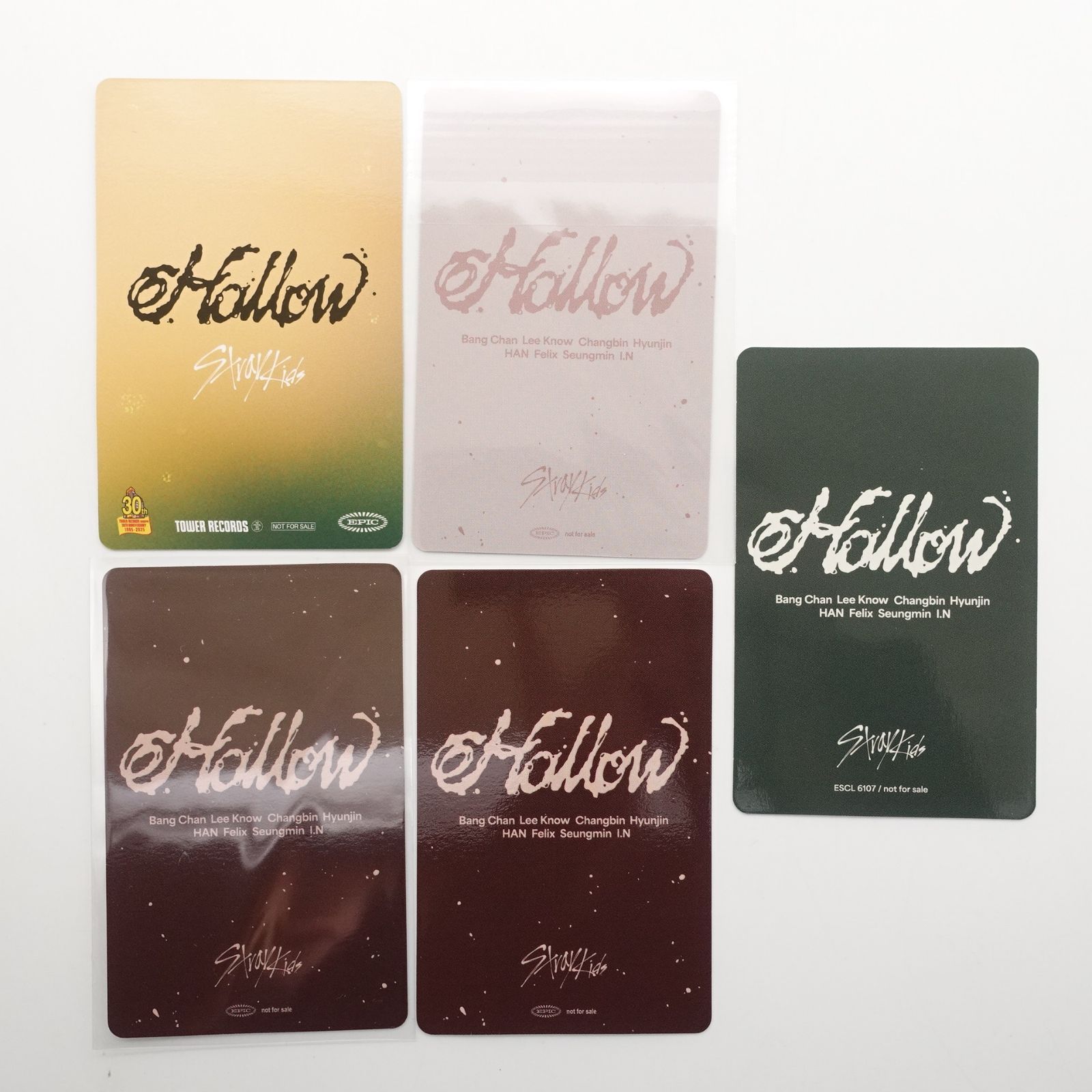 Stray Kids バンチャン hollow タワレコ渋谷 限定 ソニミュ 特典