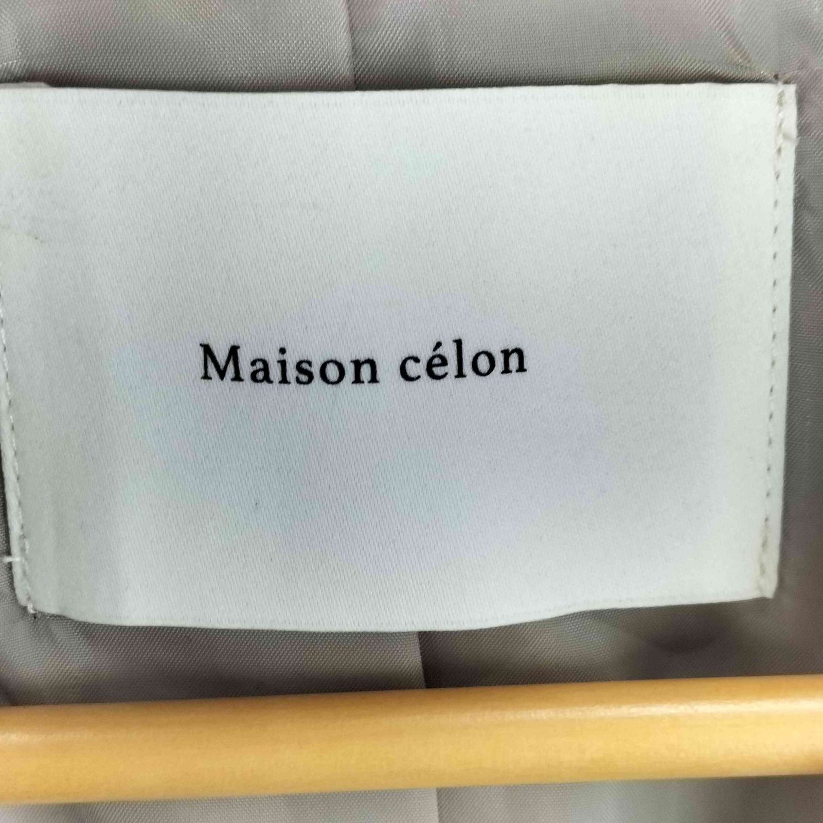 ユーズドフルギ USED古着 {{MAISON CELON}} ポリレーヨン テーラード