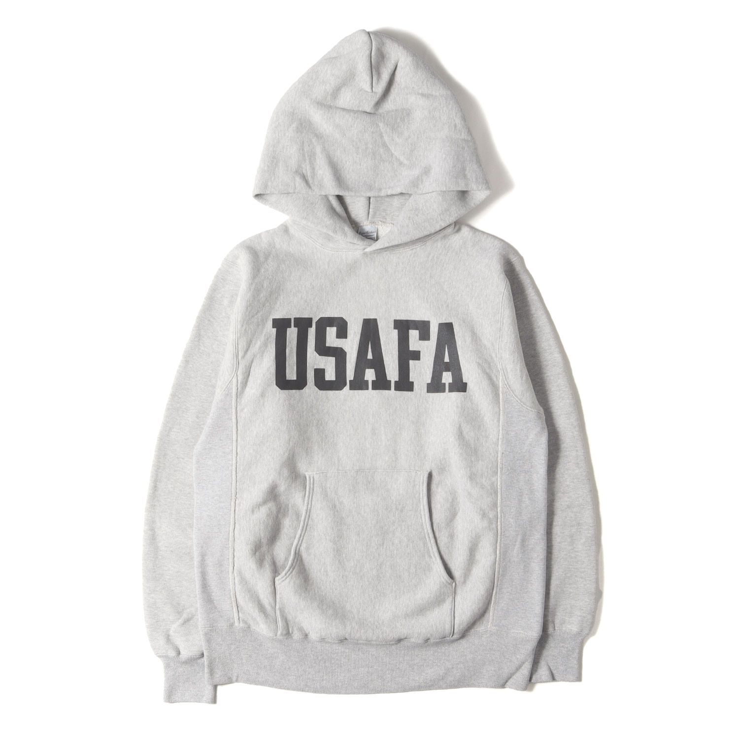 BuzzRicksons バズリクソンズ パーカー ヘザーグレー サイズ:M | USAFA リバースウィーブ スウェットパーカー (HORIZONTAL KNITTING SWEAT PARKA) | 日本製 | トップス フーディー【メンズ】【】