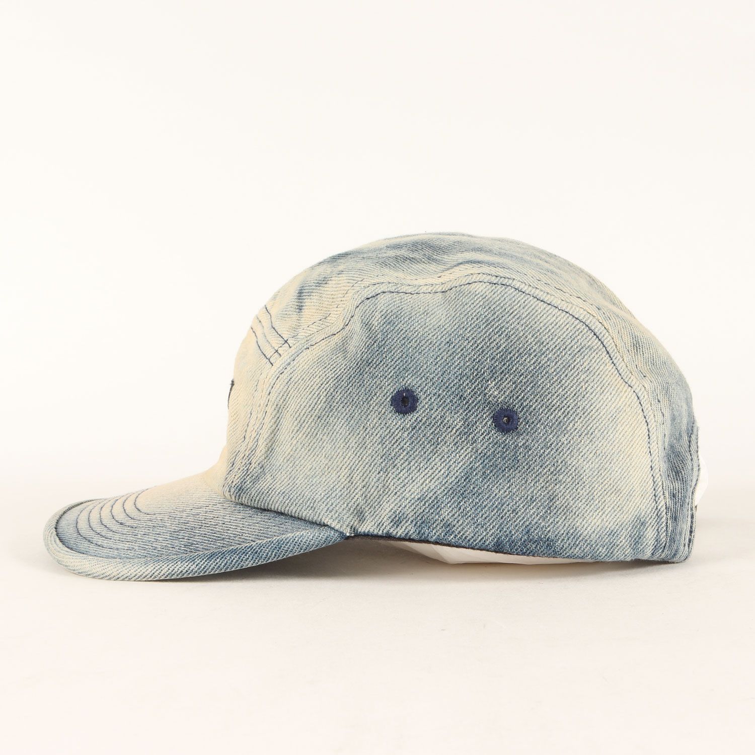 美品】Supreme シュプリーム キャップ インディゴ(Dirty Indigo