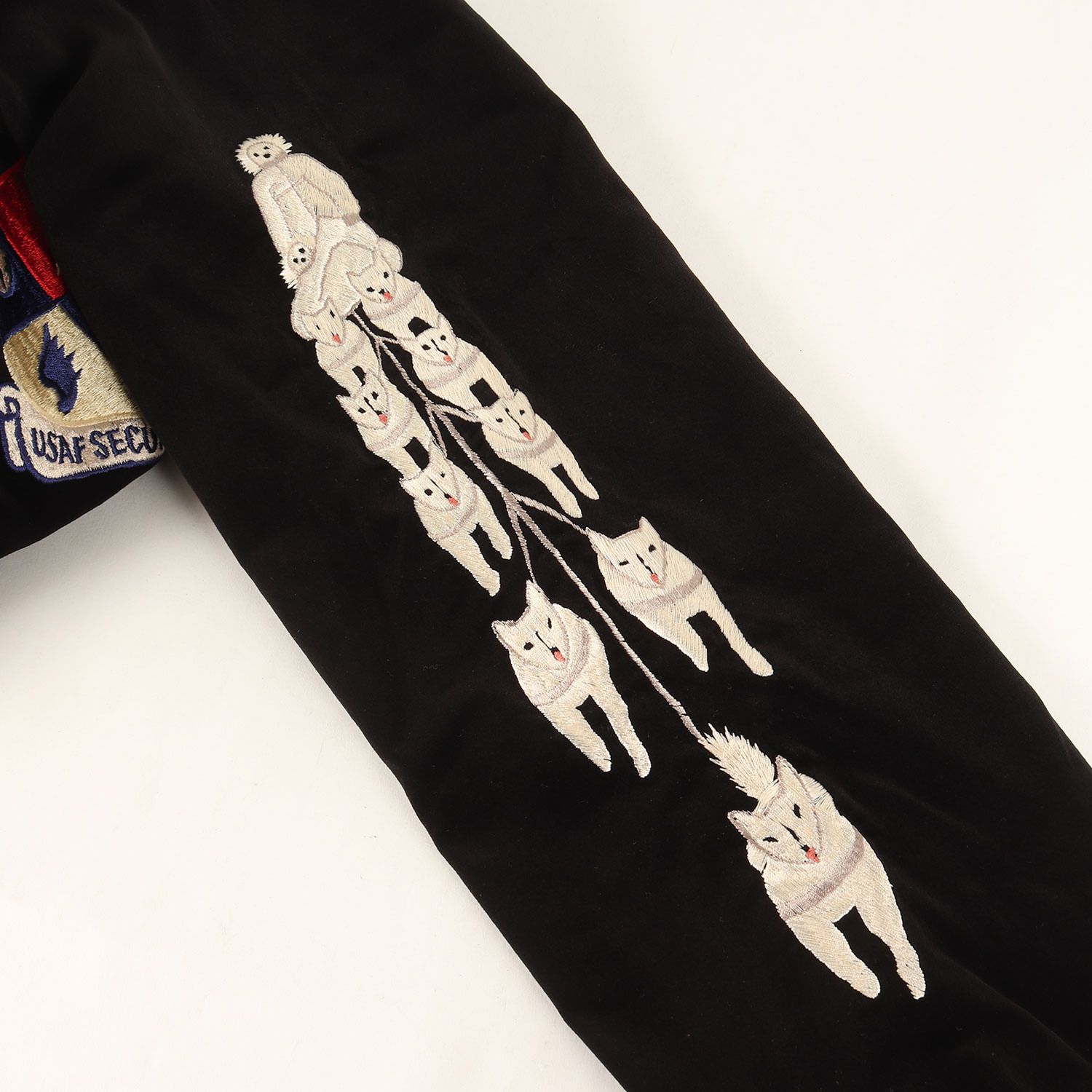 Tailor TOYO テーラー東洋 スカジャン ブラック 黒 サイズ 大 L 港商 リバーシブル 別珍 襟付き アラスカジャン アウター ジャケット ブルゾン ジャンパー 上着 メンズ KANDAIZUMI_COM