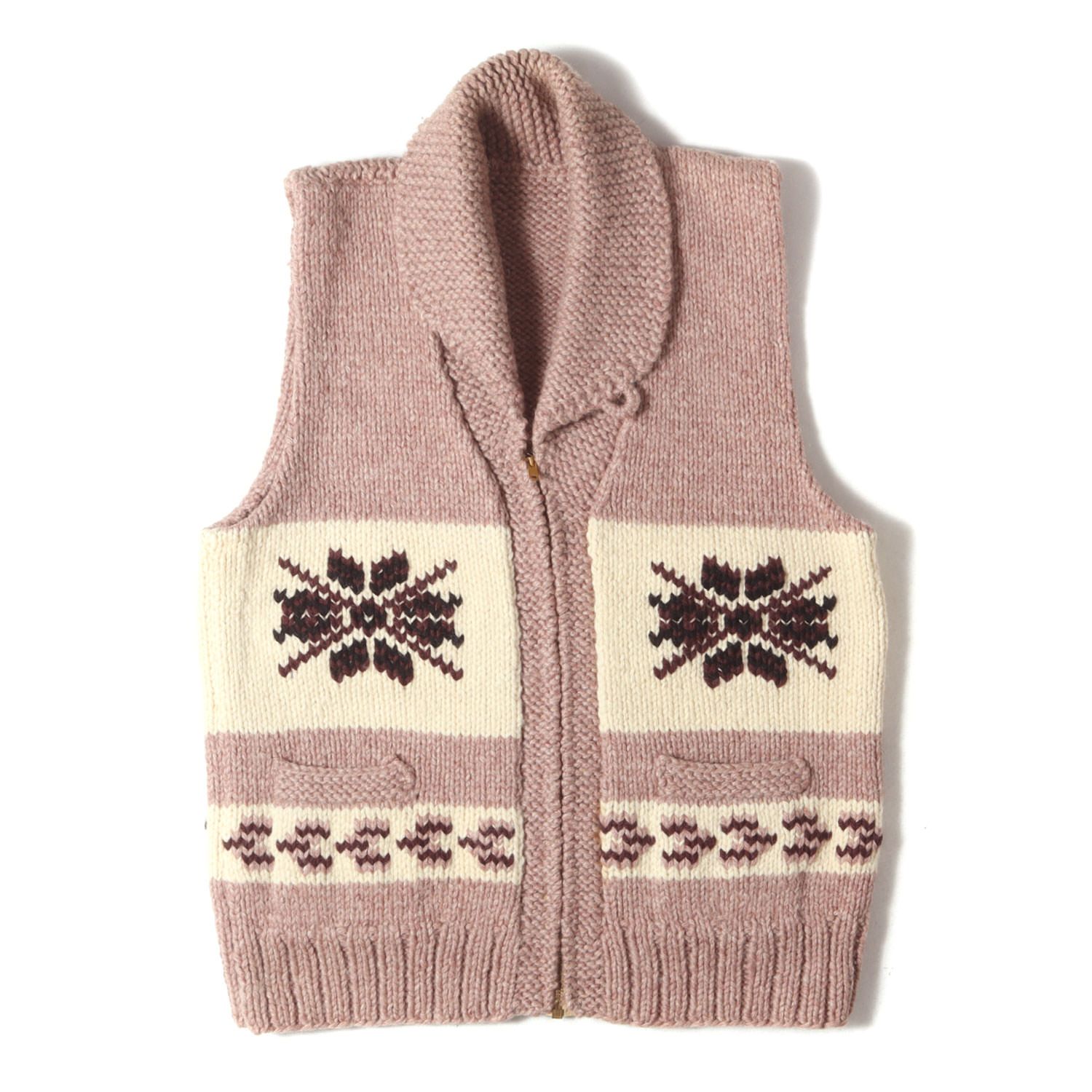 U.S.VINTAGE | 棒TALONジッパー | 70s ショールカラー フルジップ 