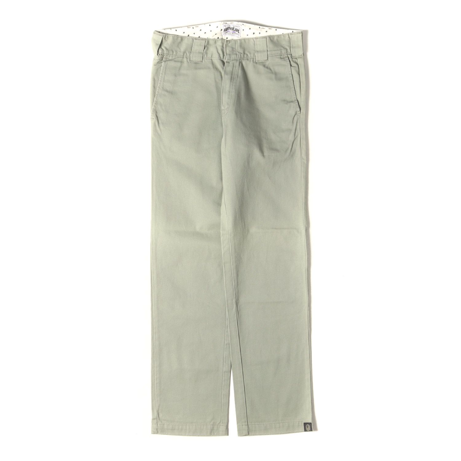 A BATHING APE ア ベイシング エイプ パンツ カーキ サイズ:S