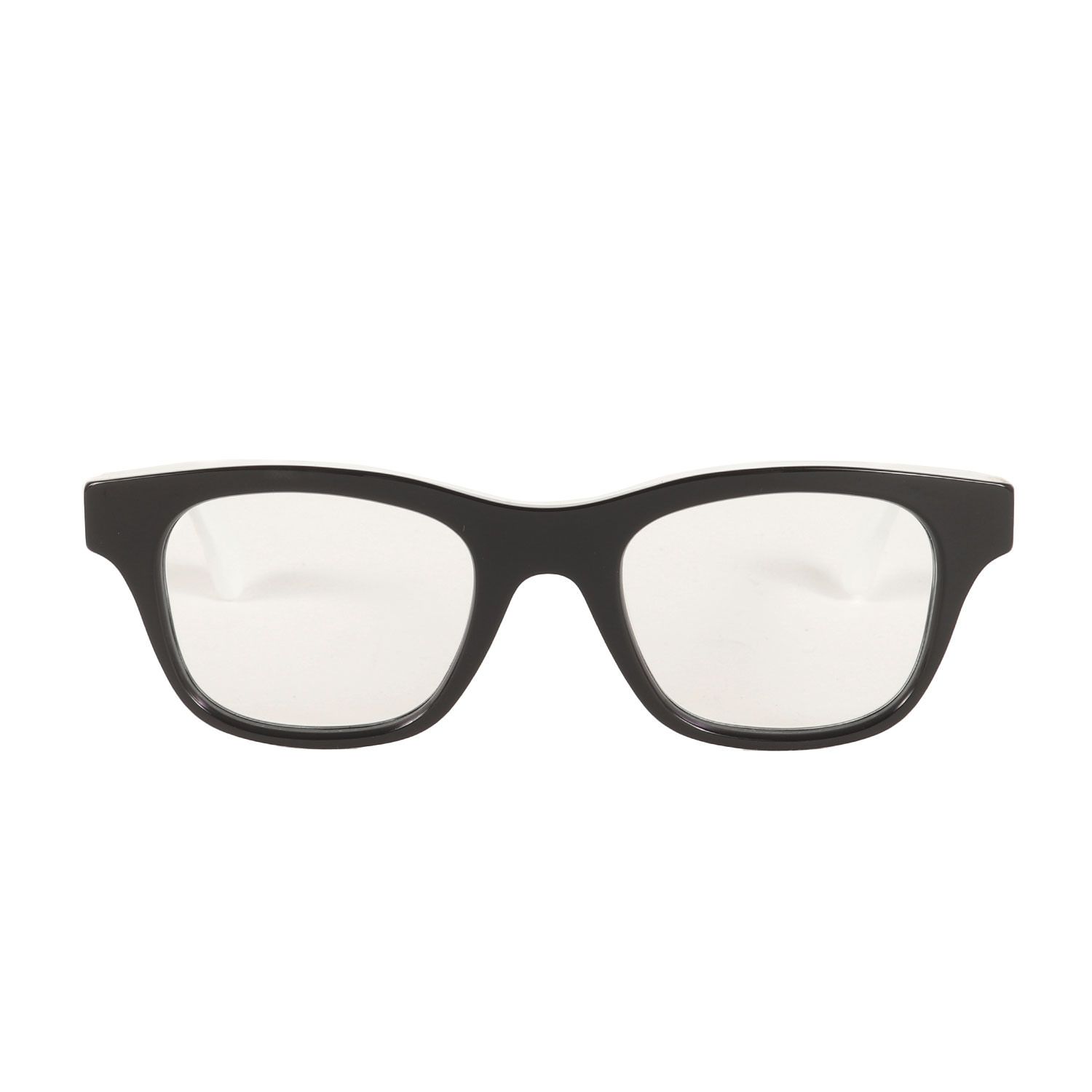 Jacques Durand ジャックデュラン ウェリントン クリアレンズ サングラス PAROS XL ブラック ホワイト 185-113 フランス製 ブランド 眼鏡 メンズ