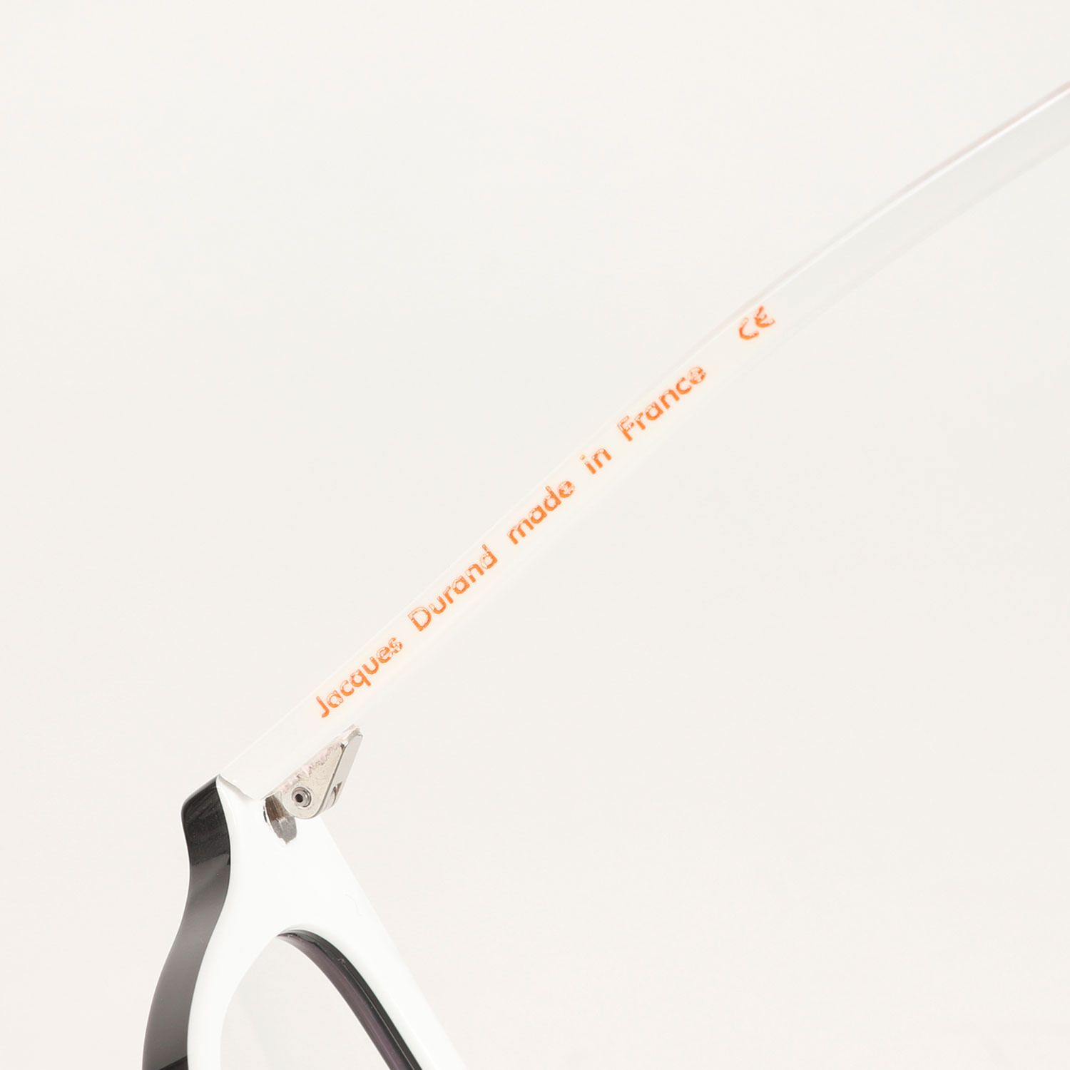  Jacques Durand ジャックデュラン ウェリントン クリアレンズ サングラス PAROS XL ブラック ホワイト 185-113 フランス製 ブランド 眼鏡 メンズ サングラス 小物