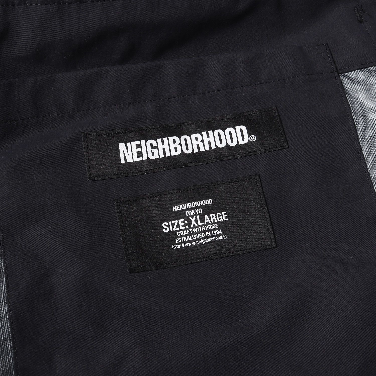 NEIGHBORHOOD ネイバーフッド コート ブラック 黒 サイズ:XL 