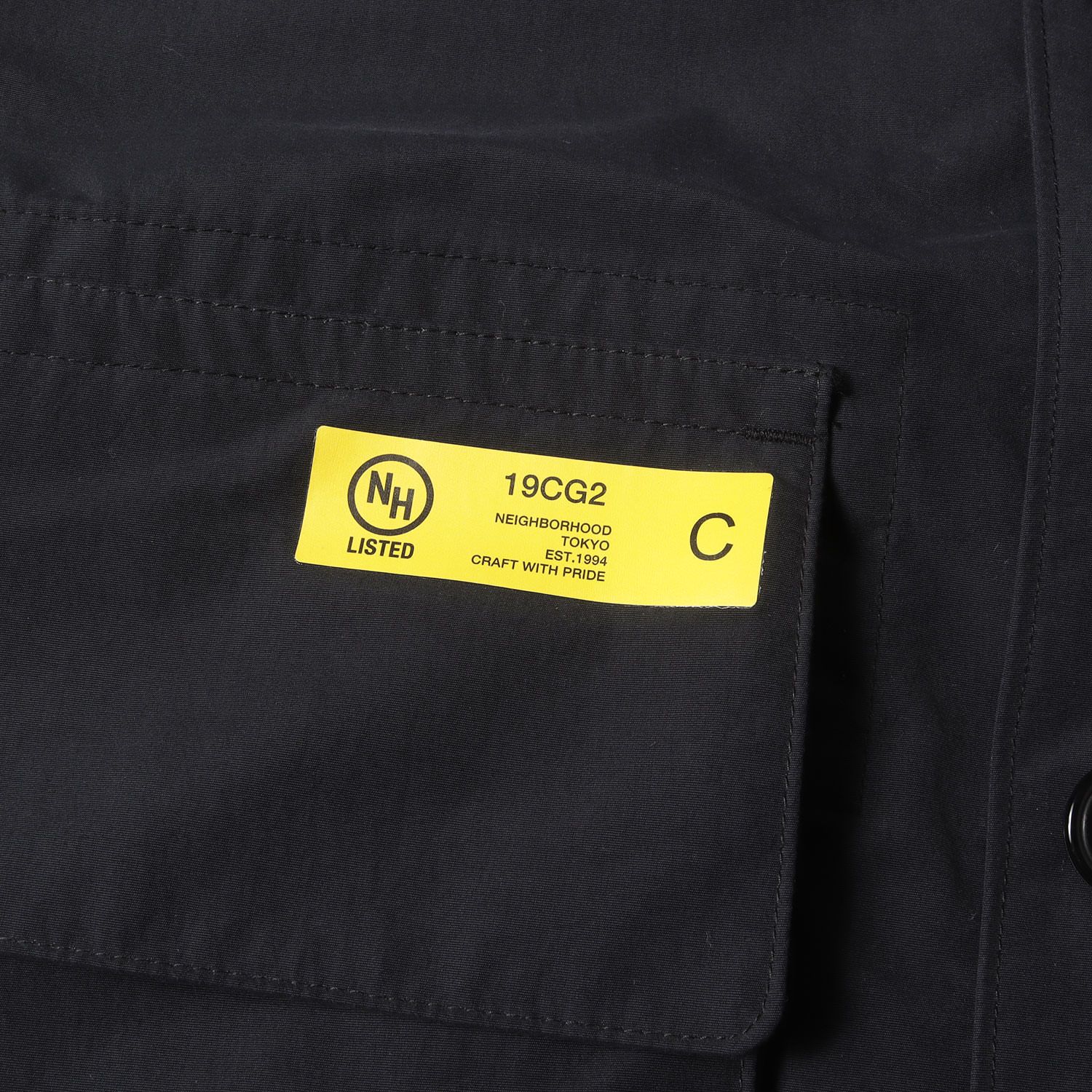 NEIGHBORHOOD ネイバーフッド コート ブラック 黒 サイズ:XL 