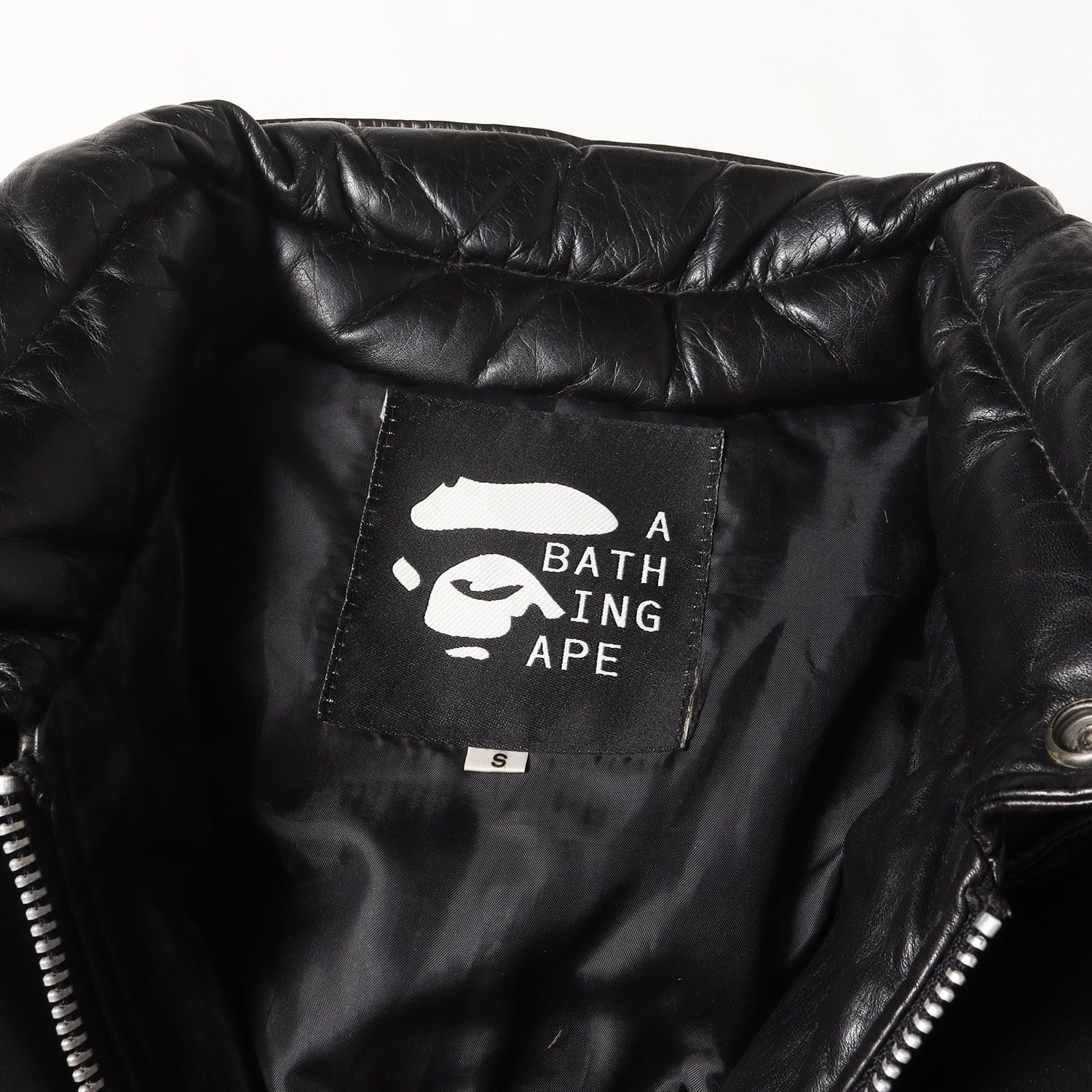 A BATHING APE ア ベイシング エイプ ジャケット ブラック 黒 サイズ:S