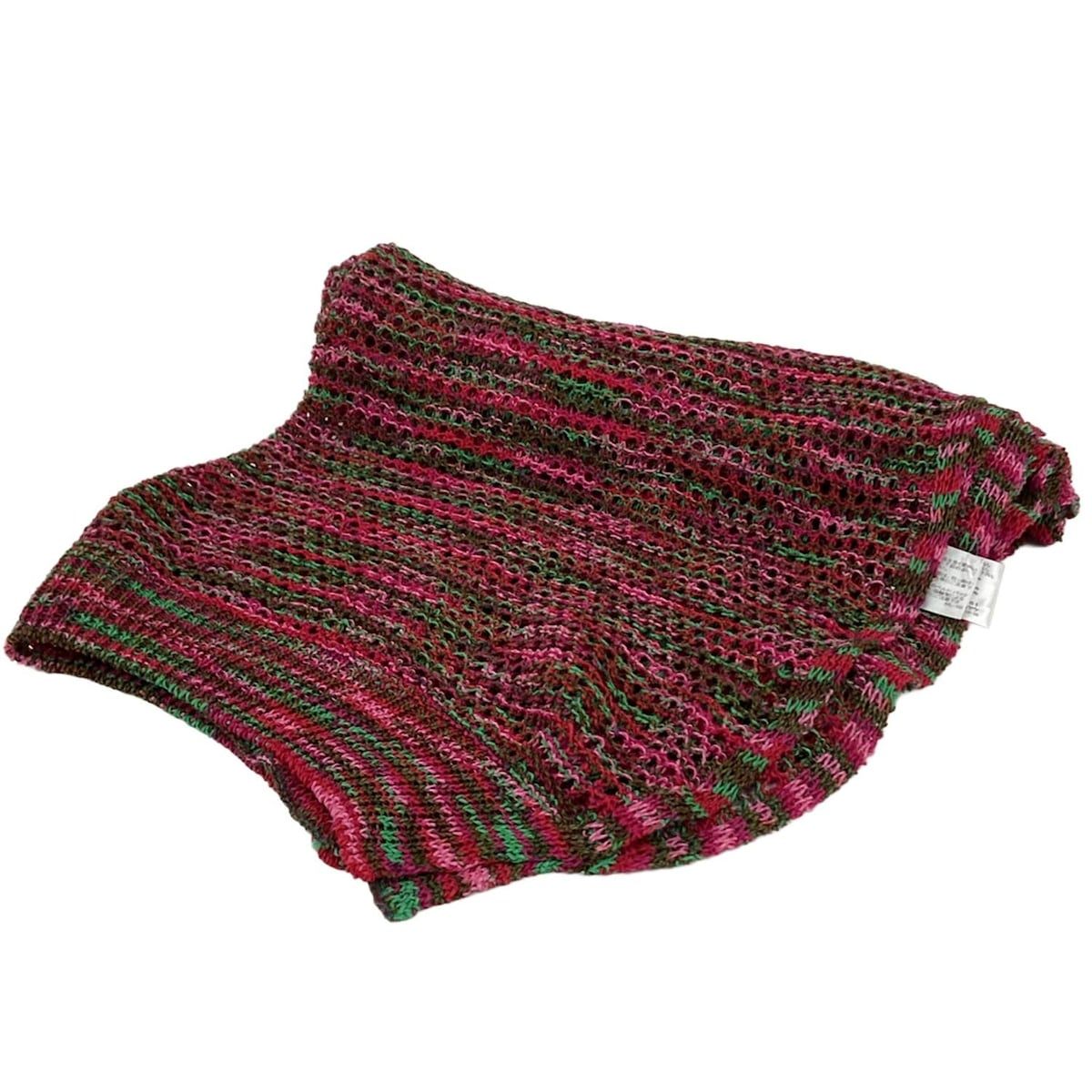 me ISSEY MIYAKE(ミー/イッセイミヤケ) ストール(ショール) - レッド