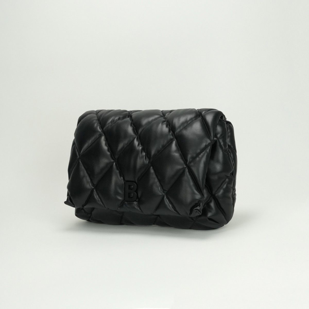 バレンシアガ BALENCIAGA TOUCH PUFFY キルティング バッグ クラッチバッグ セカンドバッグ レザー ブラック black 黒