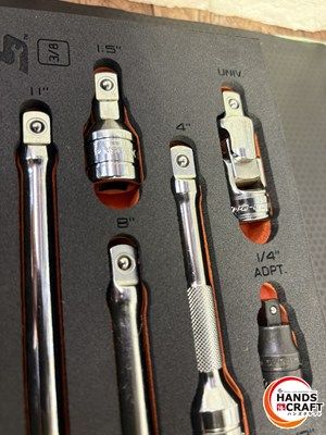 スナップオン FM209EX01BO 3 8エクステンションバーセット