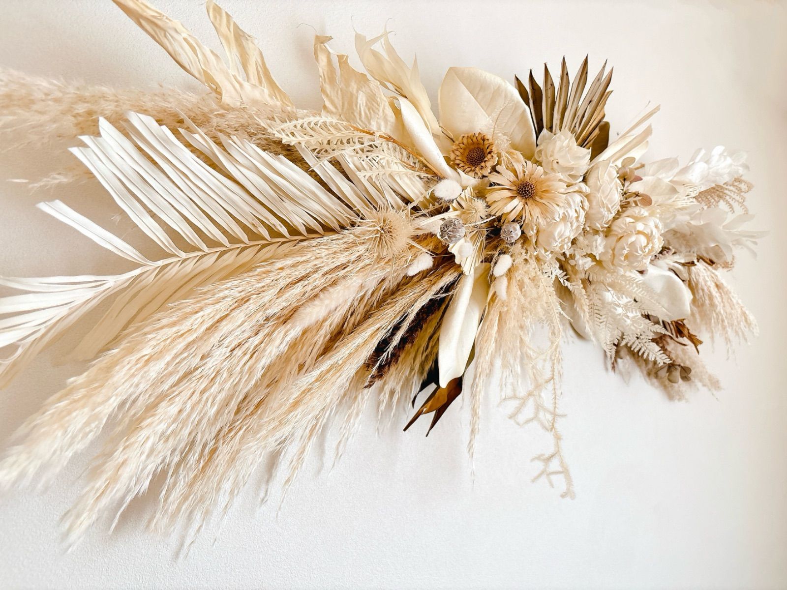 壁掛け ドライフラワー