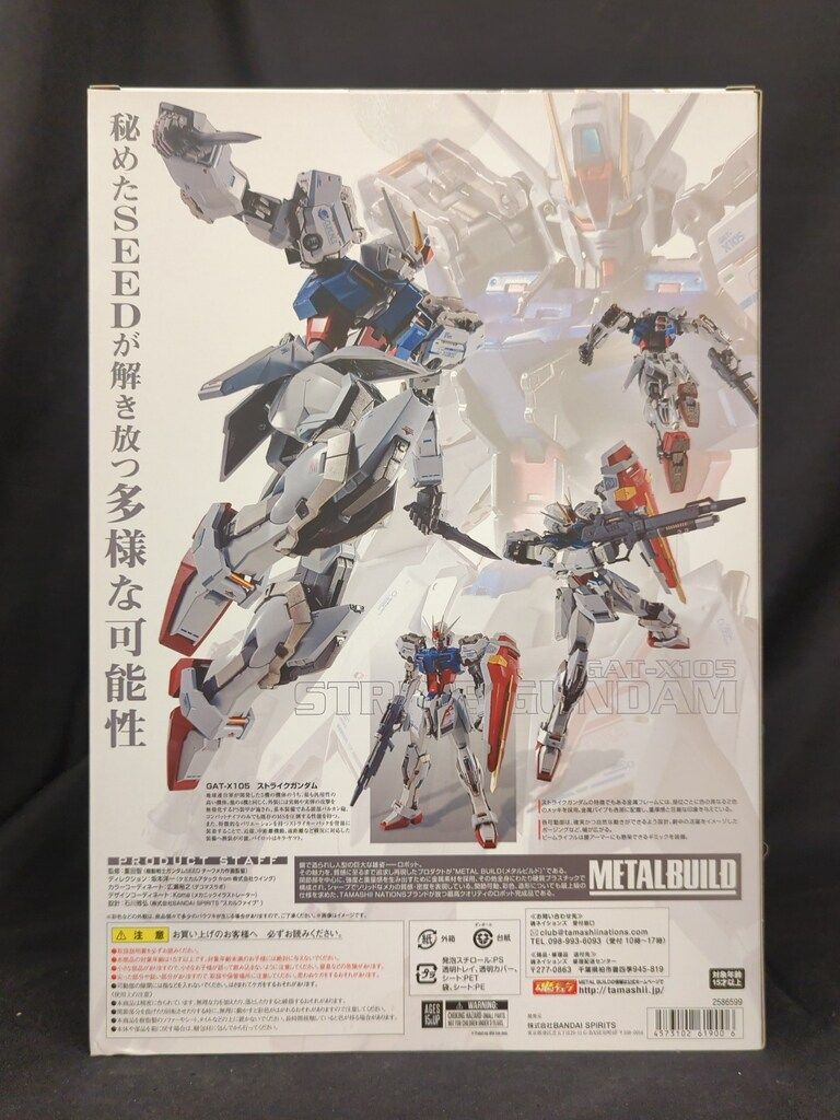BANDAI SPIRITS METAL BUILD ストライクガンダム 10 th Ver
