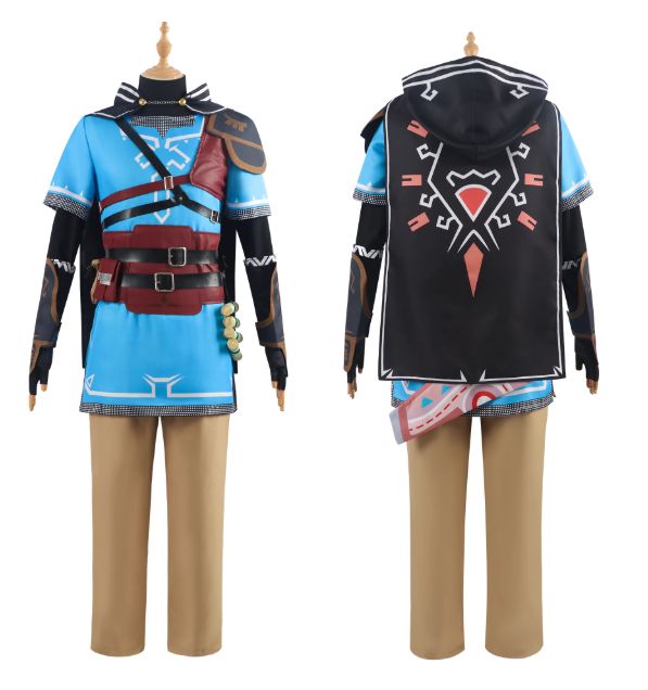 ゼルダの伝説 王国の涙 リンク コスプレ衣装セット