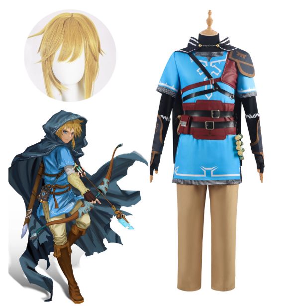 ゼルダの伝説 王国の涙 リンク コスプレ衣装セット