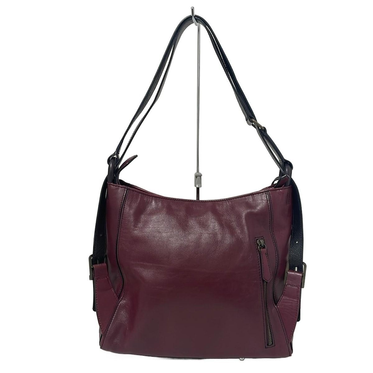 Motherhouse(マザーハウス) ショルダーバッグ - ボルドー×ダーク