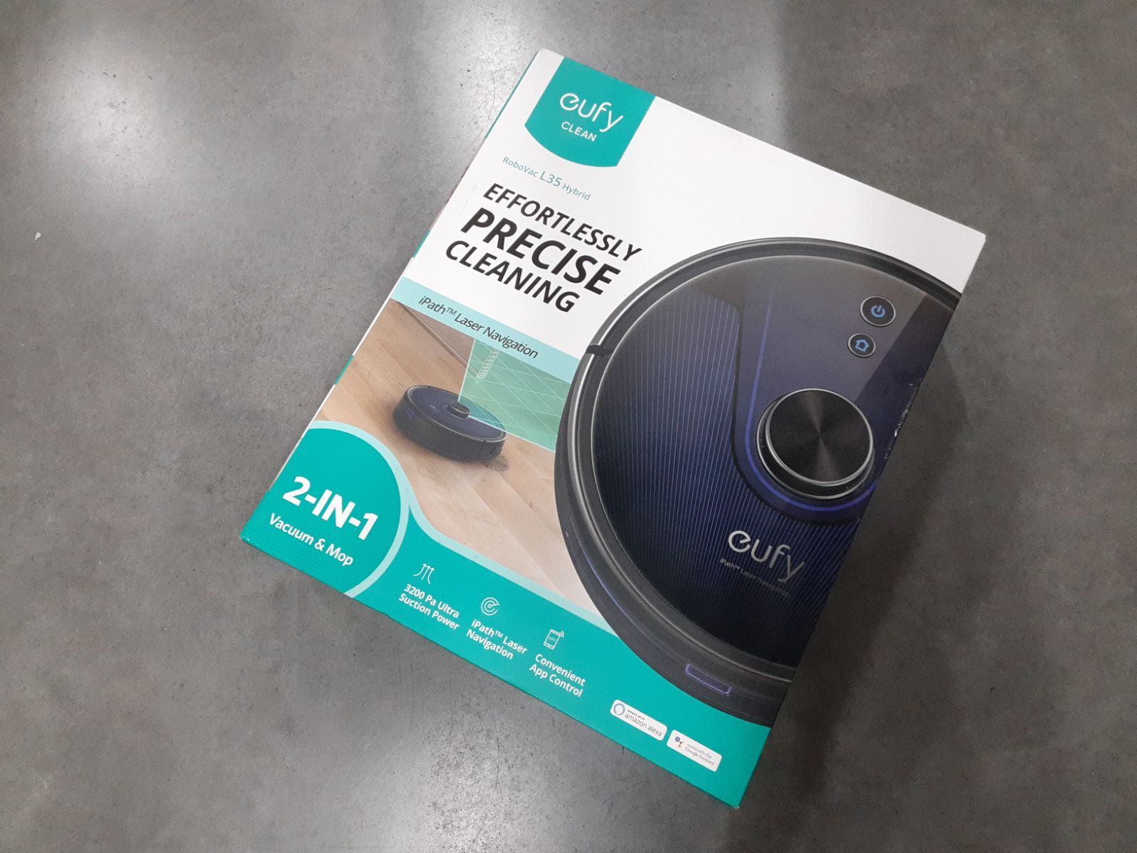 ☆通電確認済み/ジャンク☆ Anker Eufy RoboVac L35 Hybrid ロボット 