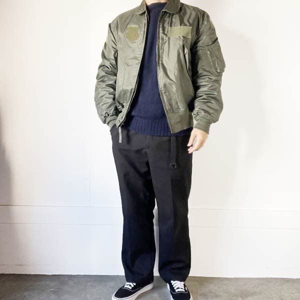 90s 実物 米軍 CWU-36/P フライト ジャケット L アラミド MIL-J-83382C