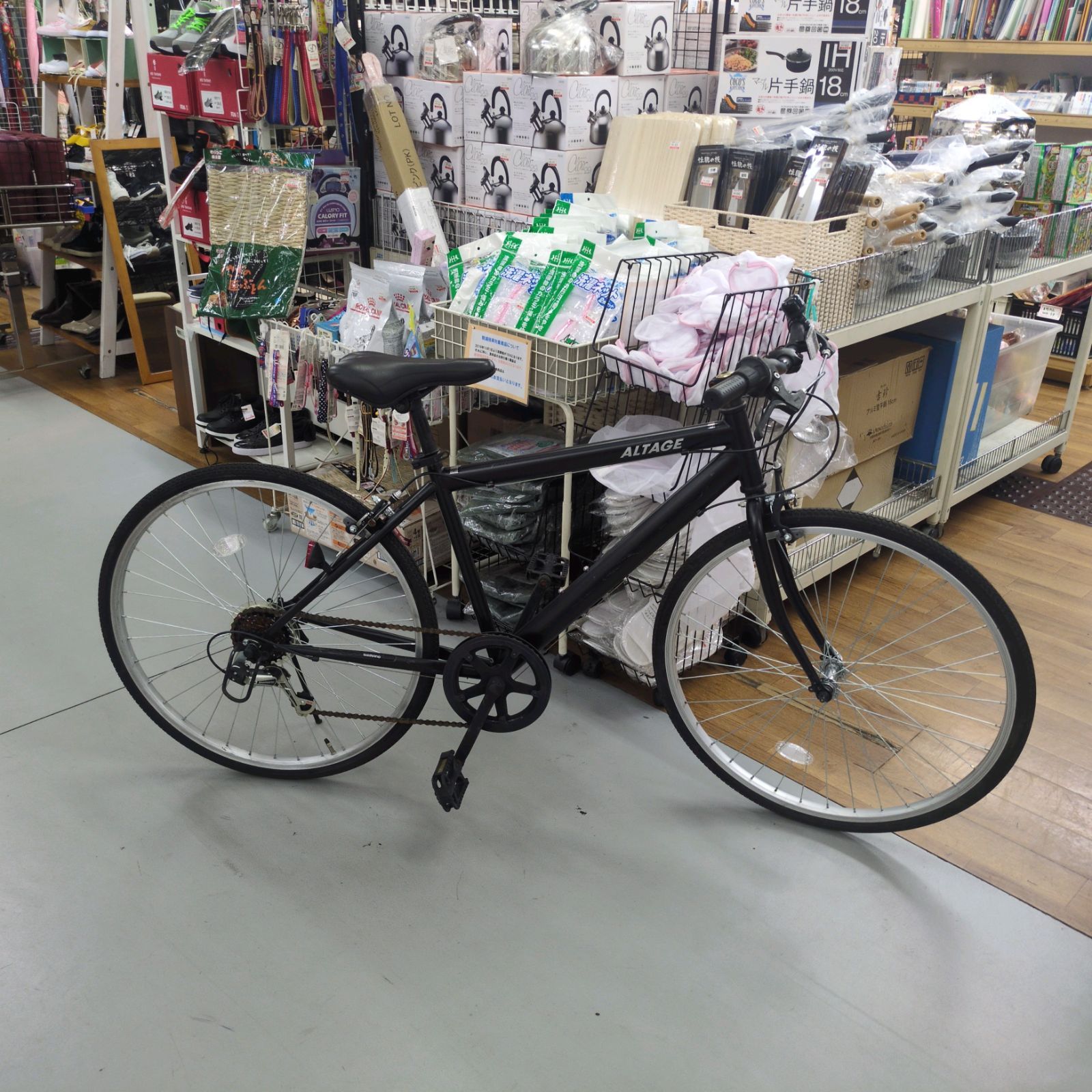 J565 サビキズ有り クロスバイク ALTAGE 6段 26インチ