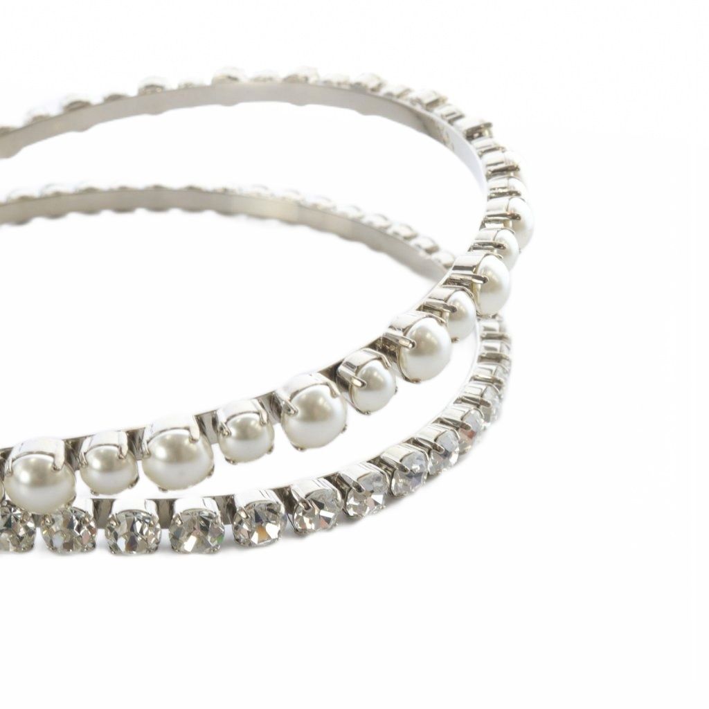 カチューシャ シルバー色