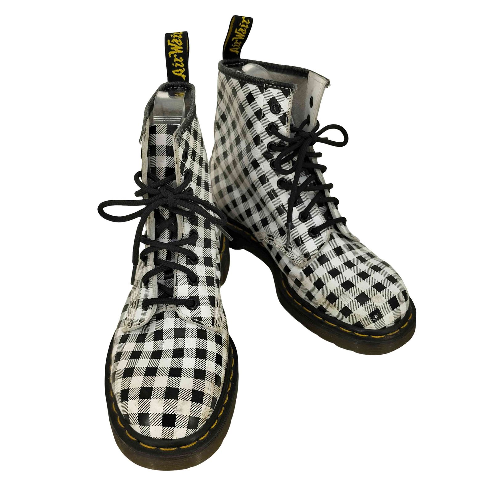 ドクターマーチン Dr.Martens 13978 8ホール ブーツ ギンガムチェック 