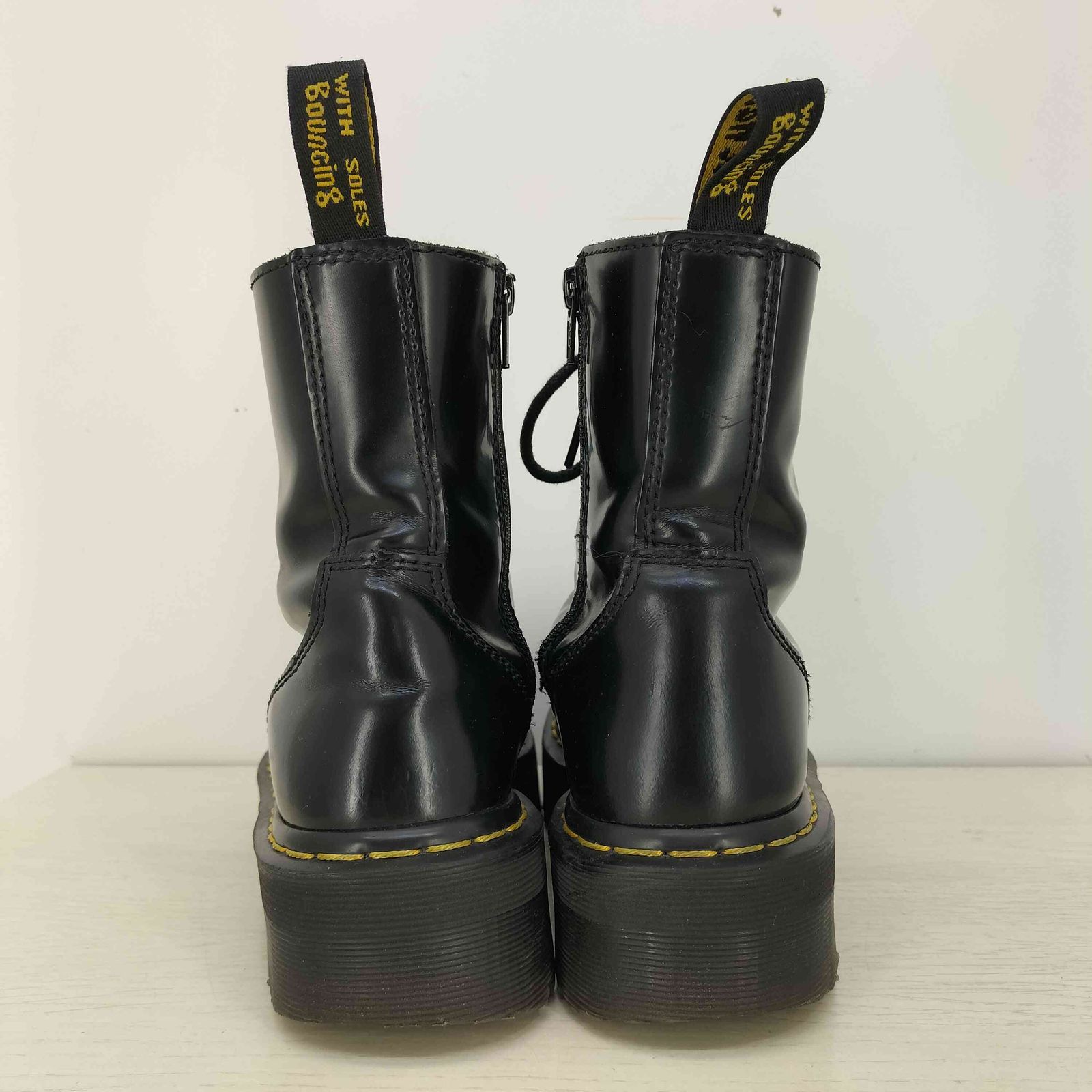 ドクターマーチン Dr.Martens JADON サイドジップ 8ホールブーツ 厚底