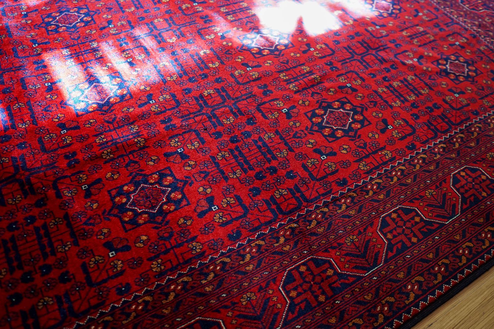 アフガニスタン手織り絨毯 カールモハメディ ビルジククオリティ 240×180cm