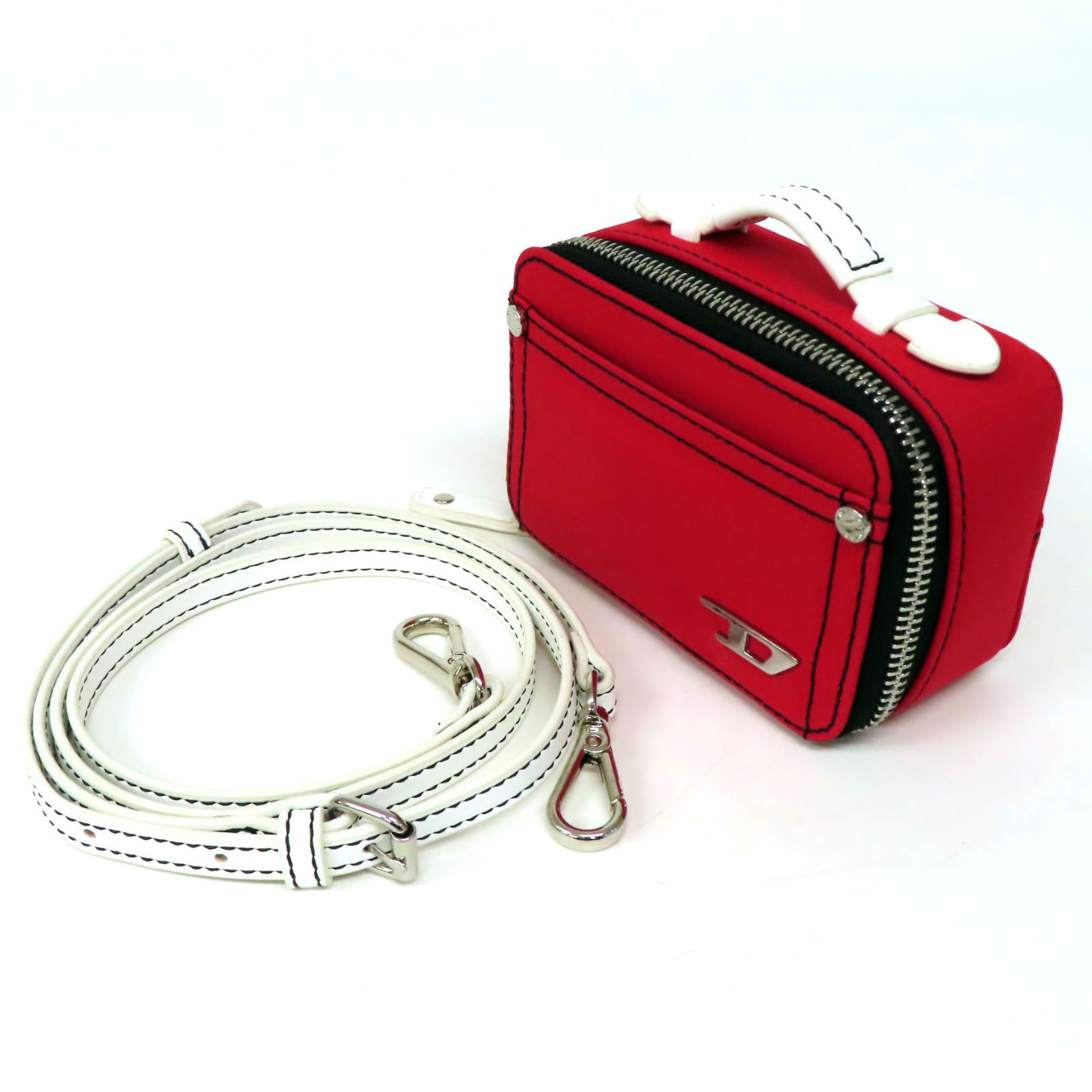 OJ25043 極美品 DIESEL ディーゼル BOMBYⅡ WALLET 2WAY ミニバッグ 
