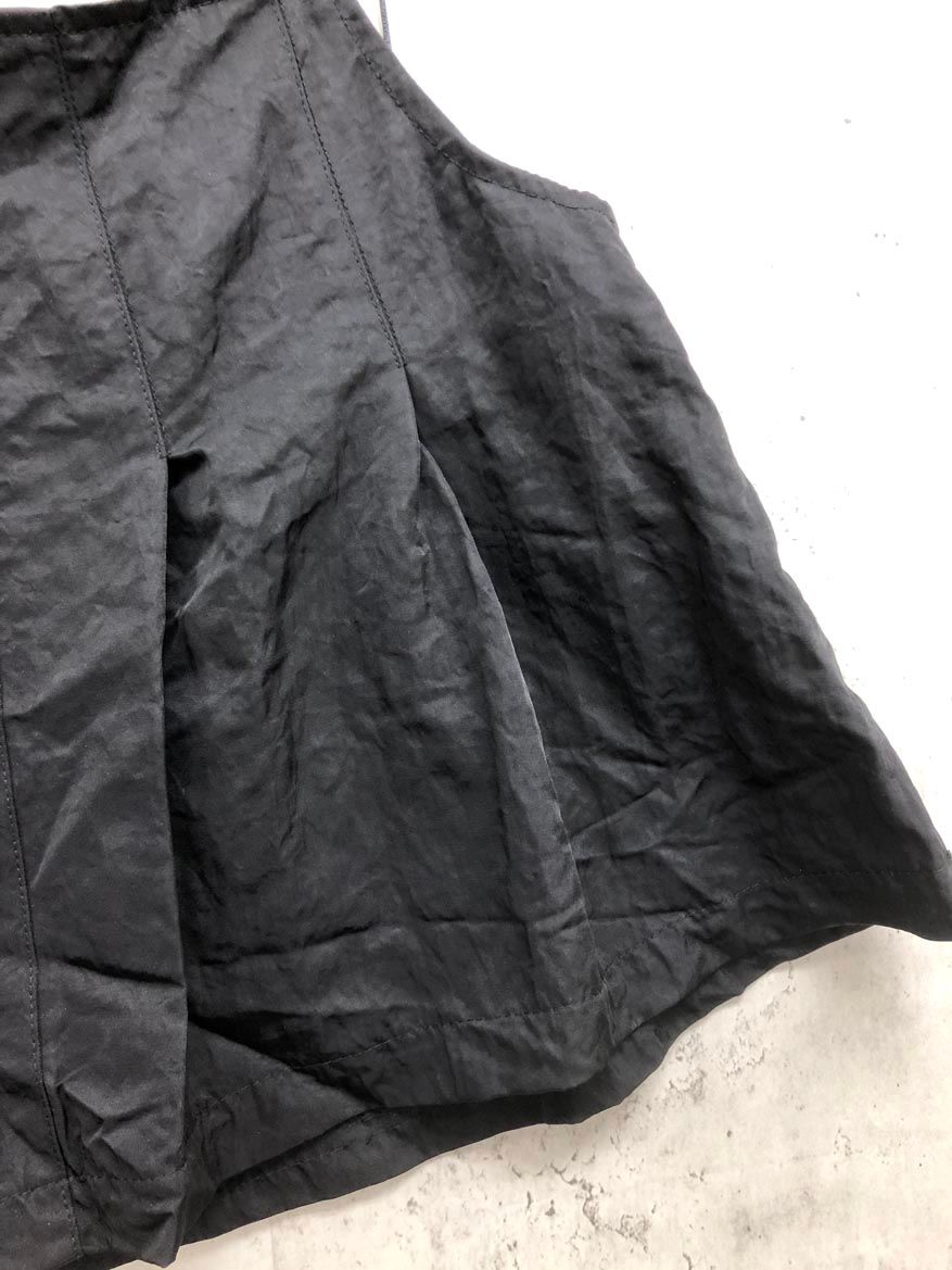 OHTORO オオトロ プリーツ キャミトップ Pleated Cami Top キャミソール 黒 レディース