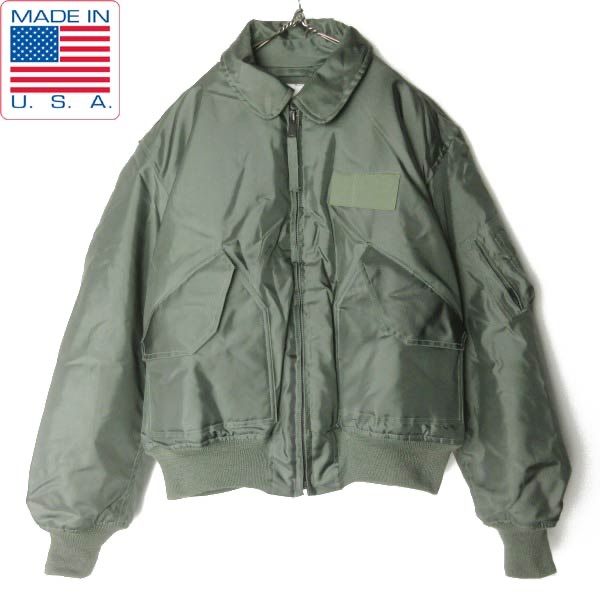 1992年度会計予算分　CWU45P アメリカ軍　実物フライト　ジャケット古着 新品 1992年製 実物 米軍 CWU-45/P フライトジャケット XL トップガン