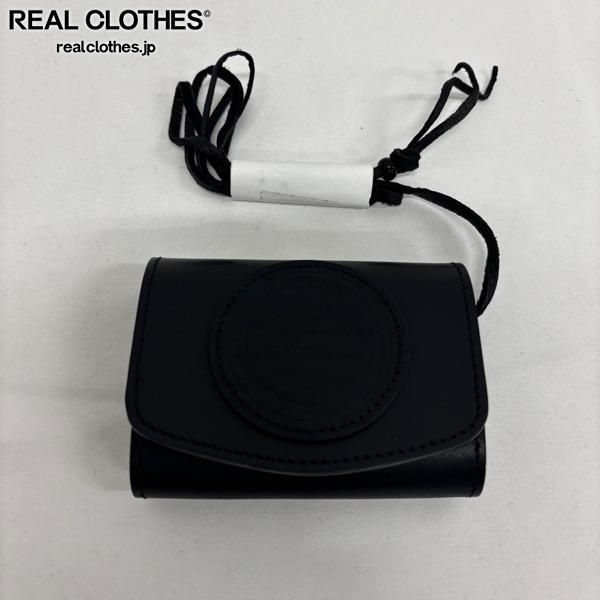 RATS ラッツ 25SS LEATHER MINI WALLET レザー ミニウォレット 財布 ブラック 1